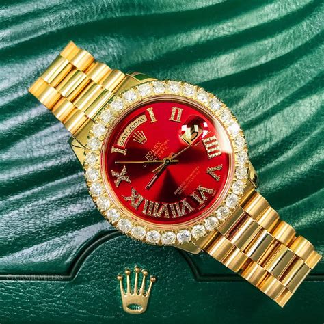 red face diamond rolex replica|rolex red face diamond bezel.